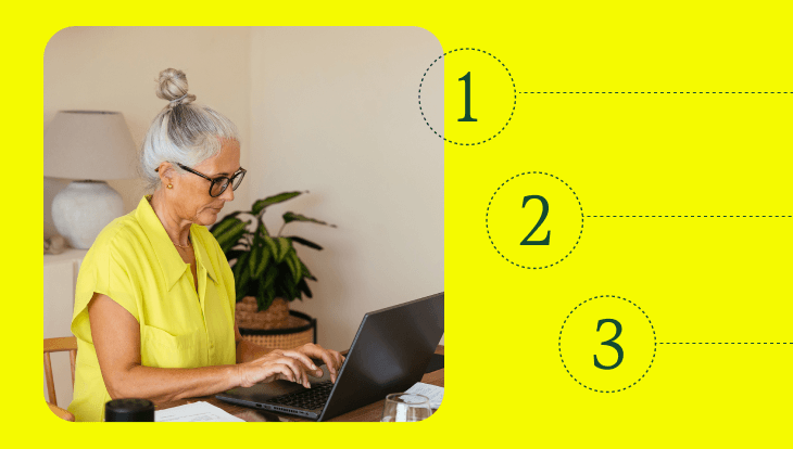 how to create a strategic compensation plan - image of woman typing on computer