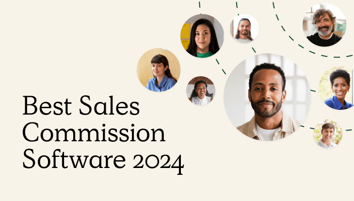 best sales commission software image of heads