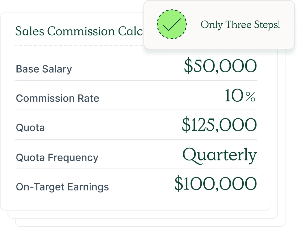 sales commission calculator template