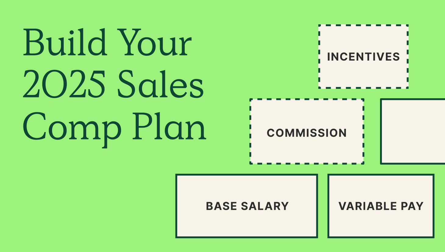 how to build a sales compensation plan in 2025