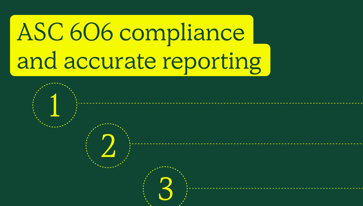 commission accounting checklist