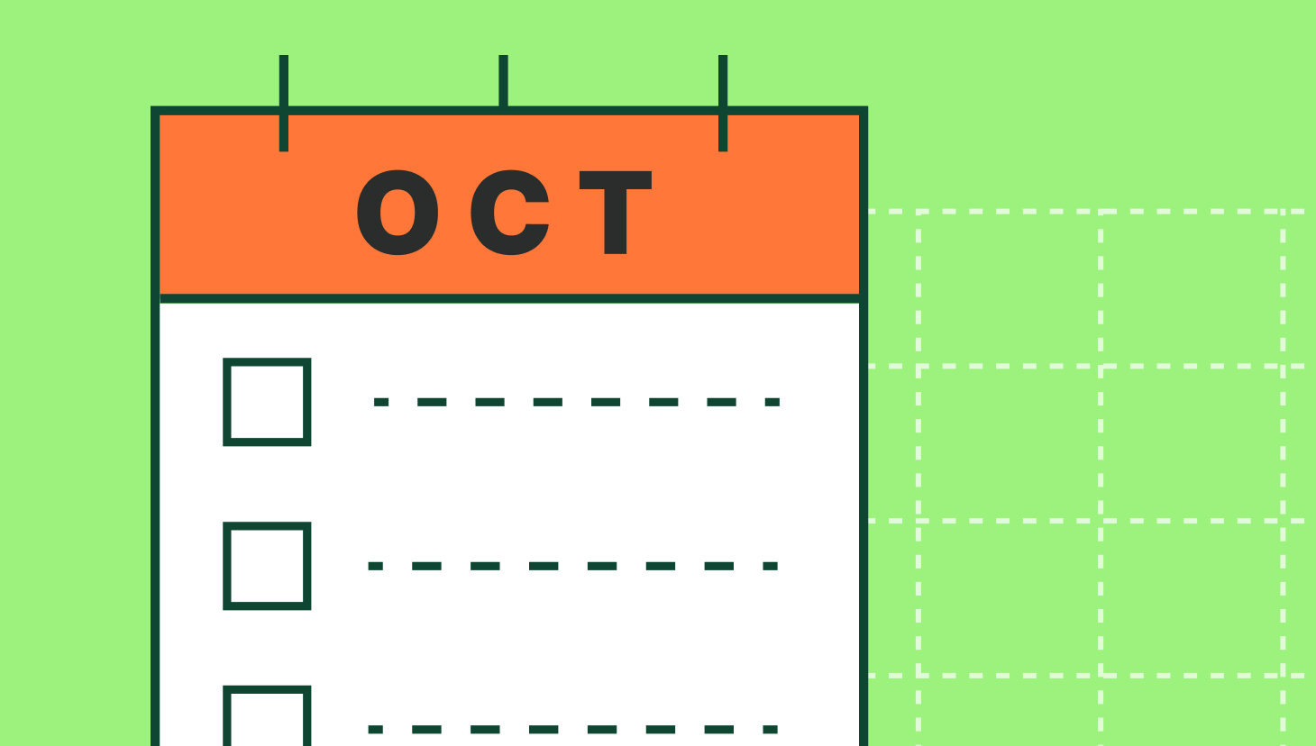 commission accounting checklist october