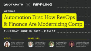 Automation First: How RevOps & Finance Are Modernizing Comp