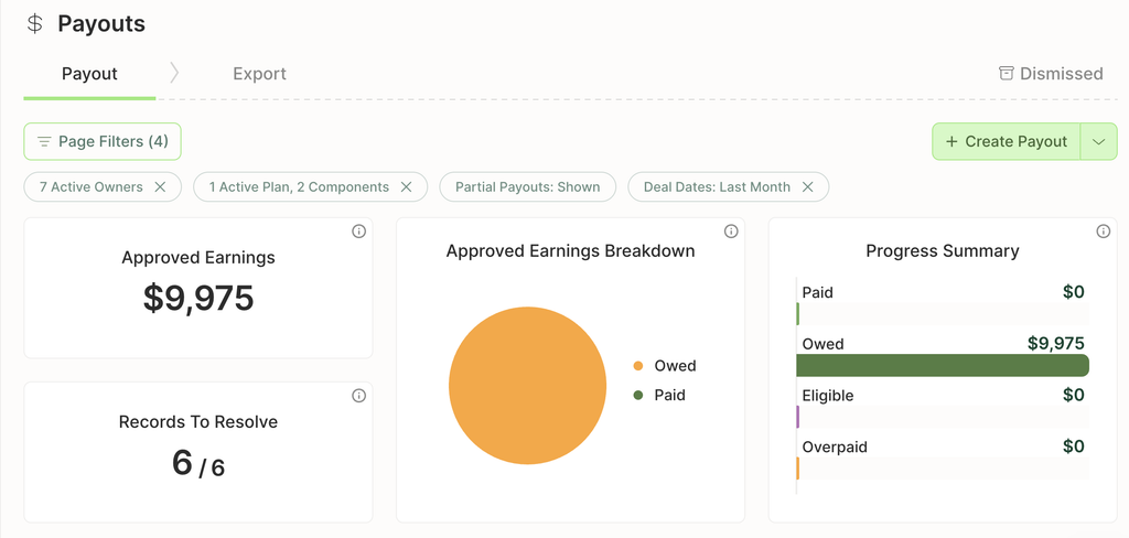 quotapath commission payouts