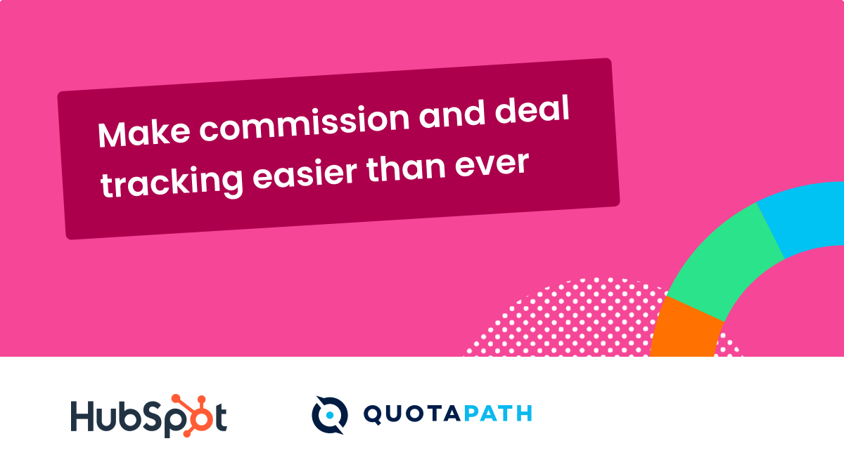 quotapath hubspot commission tracking