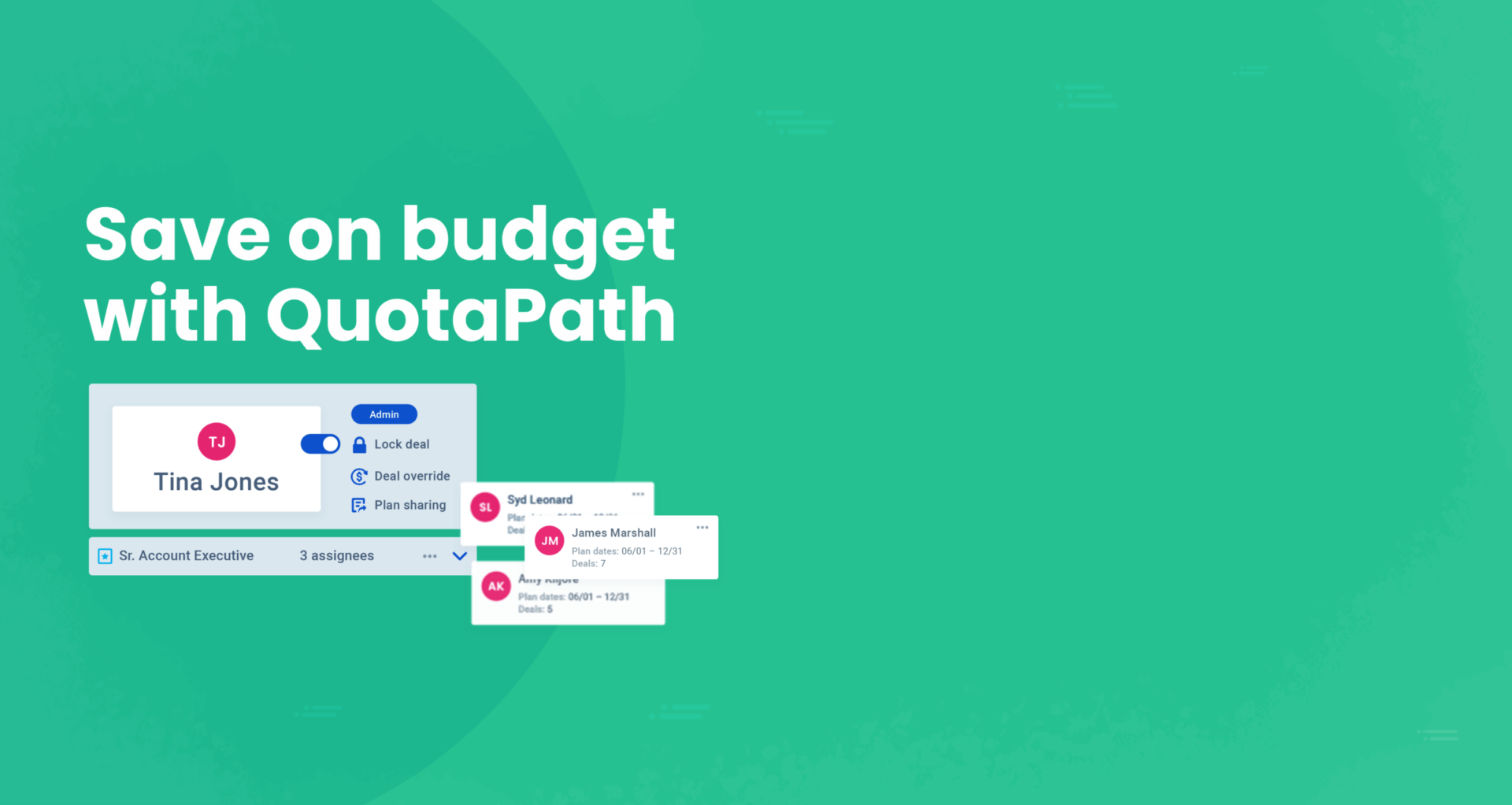 budget line items in quotapath