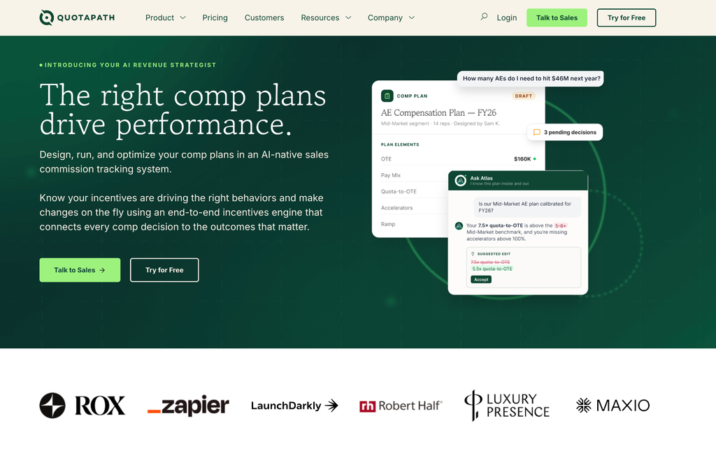 quotapath sales compensation software